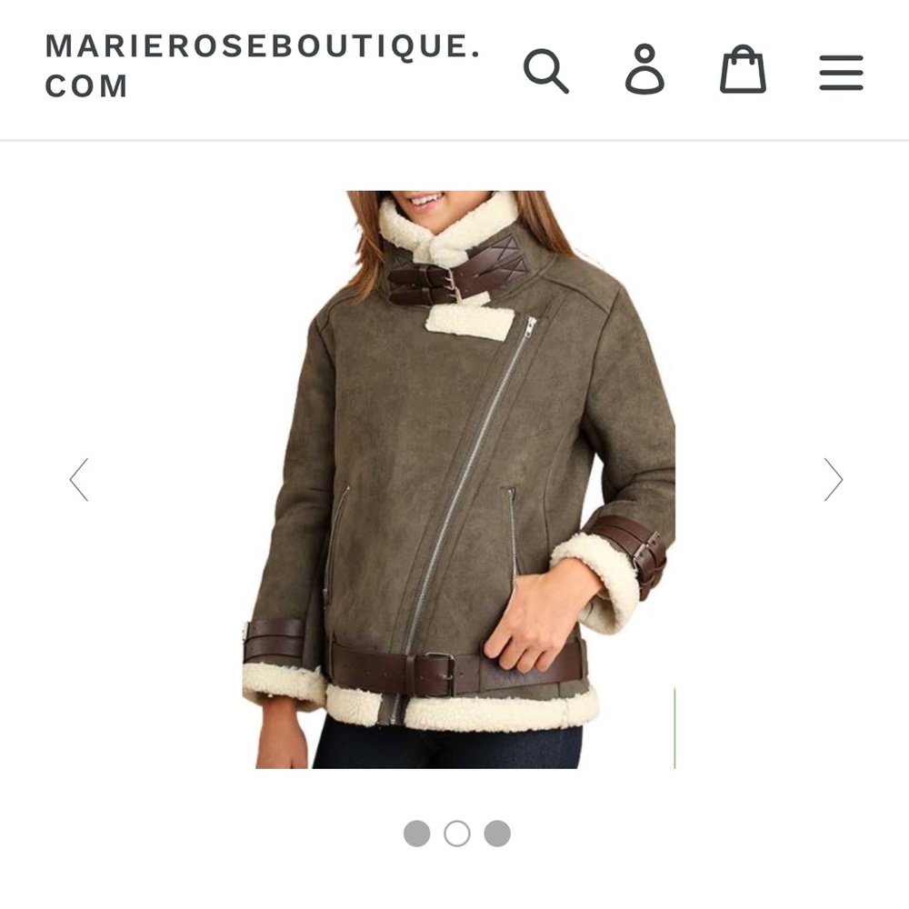 Faux Shearling Coat